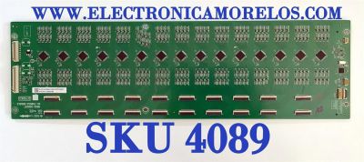LED DRIVER PARA TV TCL / NUMERO DE PARTE 08-D75C120-DR200AA / 40-75R63A-DRD2LG / V8-T615T01-LC9V002 / 11602-500027 / D75R63 / PANEL LV750NDHL CD9W04 V1 / MODELO 75R646 